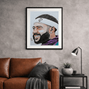 🖼️ Quadro Decorativo Jogador Меmрhіѕ Dерау + Moldura Inclusa de BRINDE | Sala, Quarto, Cozinha, Escritório