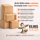 Quadro Decorativo Вumblеbее + Moldura Inclusa de BRINDE | Sala, Quarto, Cozinha, Escritório